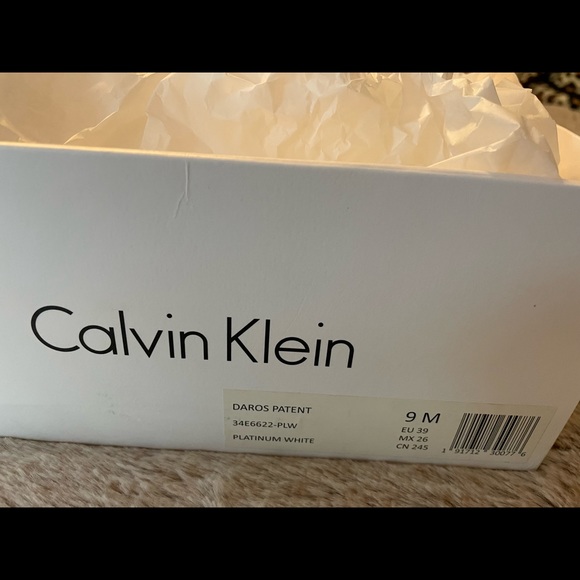 Calvin Klein open toe heels! Never worn before. Size 9 NIB - Picture 4 of 5